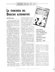 Resenas - La trinchera del Derecho alternativo.pdf - Facultad de ...