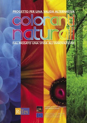 Brochure progetto "Coloranti Naturali" - Ritex