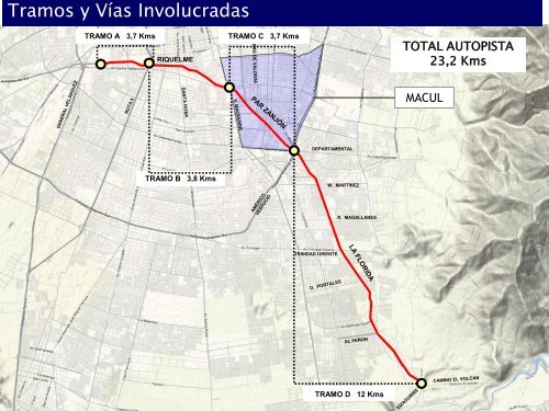 Autopista Costanera Central - Municipalidad de Macul