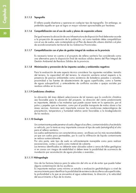 Guia de relleno sanitario manual - RedPeIA - Ministerio del Ambiente