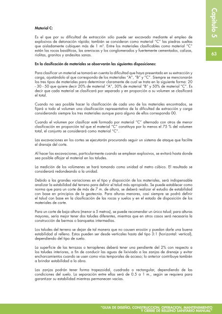 Guia de relleno sanitario manual - RedPeIA - Ministerio del Ambiente