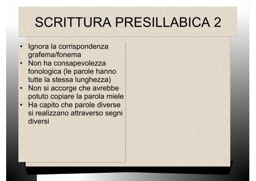 L'acquisizione della lingua scritta (pdf - 3 Mb) - Sbilf.Eu