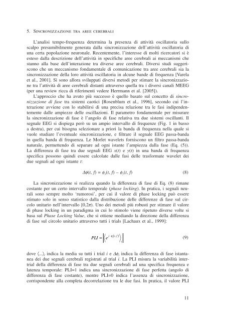 Analisi multidimensionale della dinamica neurale di un processo ...