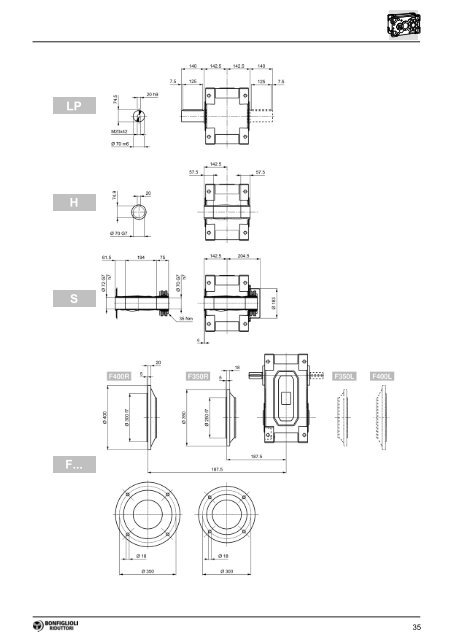 LO-HI SPEED Speed shift final drive - Tecnica Industriale S.r.l.