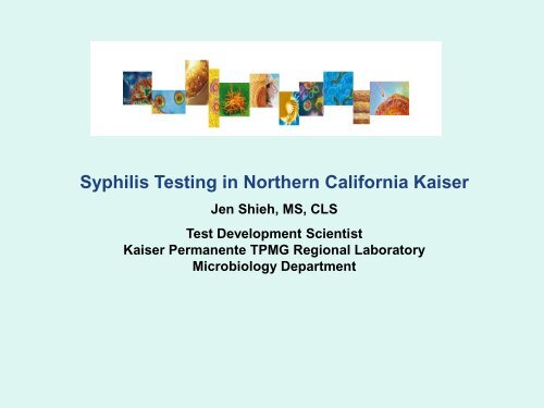 Syphilis Testing in Northern California Kaiser