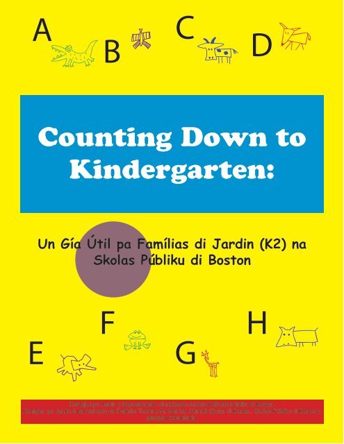 B A C D E F G H - Countdown to Kindergarten
