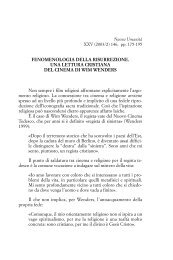 146, pp. 175-195 FENOMENOLOGIA DELLA RISURREZIONE. UNA ...