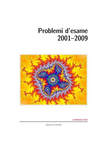 Problemi d'esame 2001-2009 - ISTITUTOMEDI.it