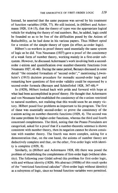 The Emergence of First-Order Logic