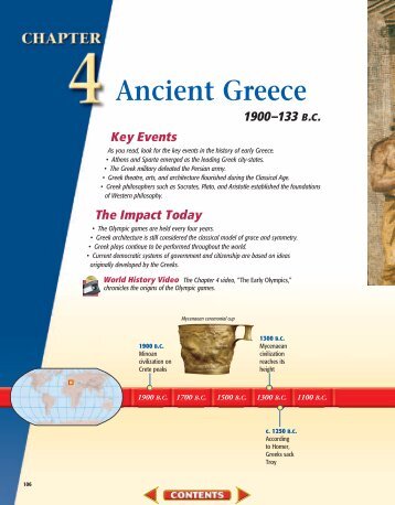 Chapter 4: Ancient Greece, 1900-133 B.C. - myWeb