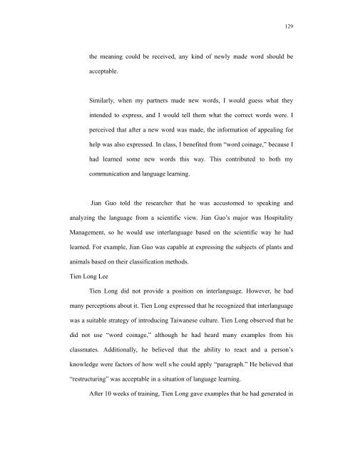 A Dissertation by GRACE HUI-CHIN LIN Submitted to the Office of ...