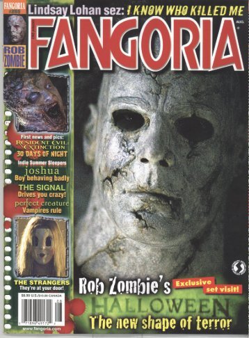 Read pdf of article and interview with Tyler Mane in Fangoria