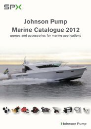 Johnson Pump Marine Catalogue 2012