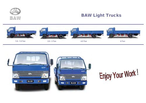 e-Brochure - BAW 1.0 - 6 Ton Trucks Updated 2010-1-17