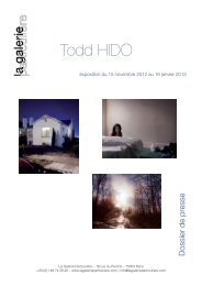 Todd HIDO - La Galerie Particulière