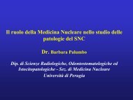 Il ruolo della Medicina Nucleare nello studio delle patologie ... - Etsrm