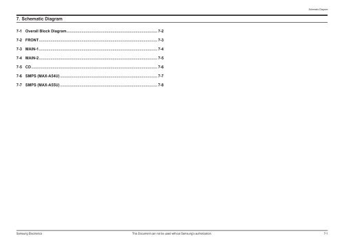 7. Schematic Diagram