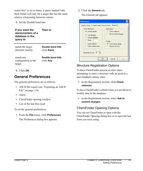 Using ChemFinder - CambridgeSoft