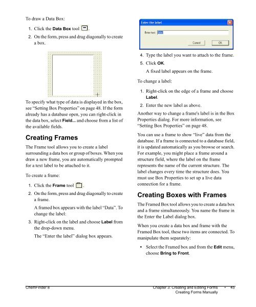 Using ChemFinder - CambridgeSoft