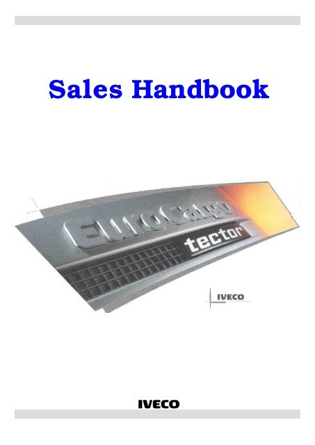 EUROCARGO Sales Handbook12