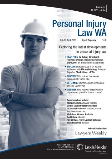 Personal Injury Law WA - LexisNexis