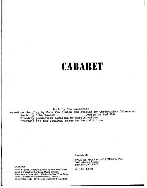 Cabaret Script.pdf - Light Opera Works