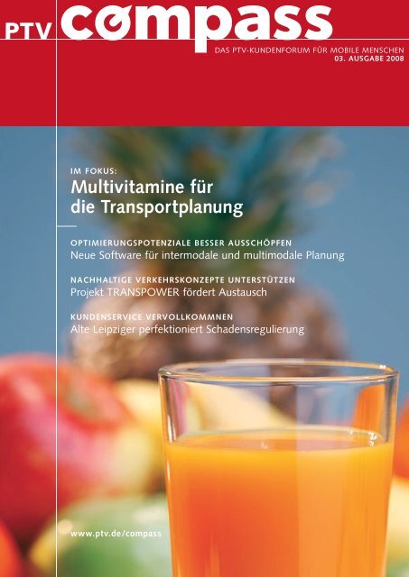 Multivitamine für die Transportplanung - PTV Group