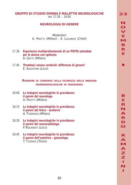 XL Congresso Società Italiana di Neurologia PADOVA 21-25 ...