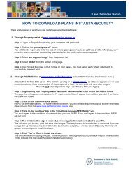 HOW TO DOWNLOAD PLANS INSTANTANEOUSLY? - SA.Gov.au