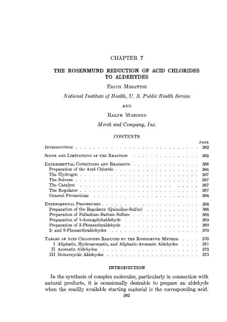 Organic Reactions Volume 4 - Sciencemadness Dot Org