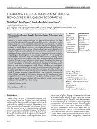 Ultrasound and color Doppler in nephrology. Technology and ...