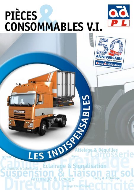 Les Indispensables Pieces Consommables 2012 - AD Poids Lourds
