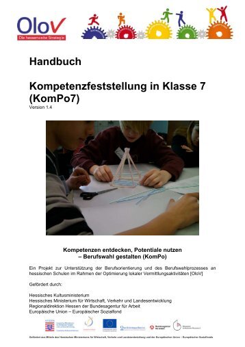 Handbuch Kompetenzfeststellung in Klasse 7 (KomPo7)