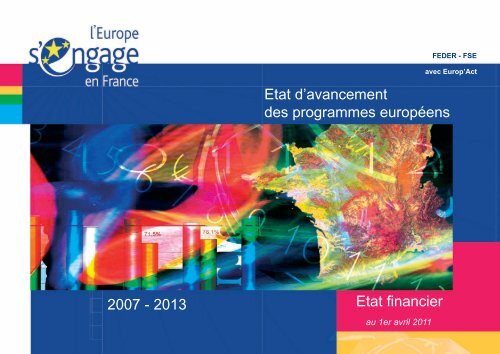 Etat d\'avancement_01-04-11.pdf - Europe en France, le portail des ...