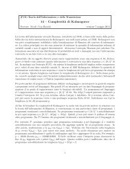 Complessità di Kolmogorov