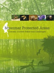 Myanmar Protected Areas: Context, Current Status ... - Istituto Oikos
