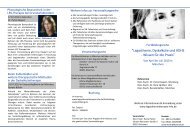 Flyer - Legasthenietherapie-Info