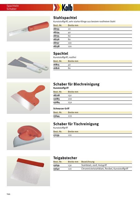 können Sie online im Katalog blättern - Kolb