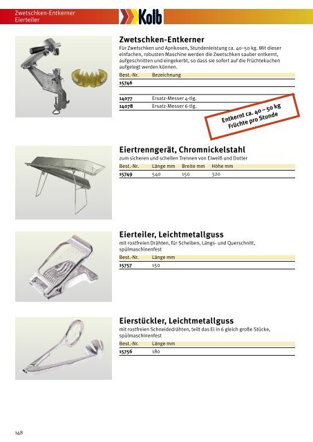 können Sie online im Katalog blättern - Kolb