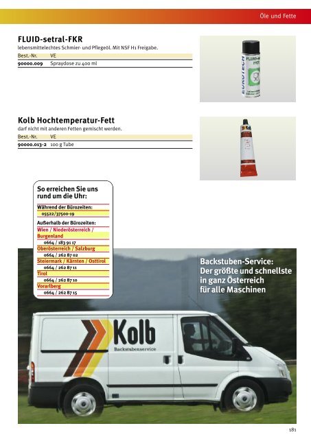 können Sie online im Katalog blättern - Kolb