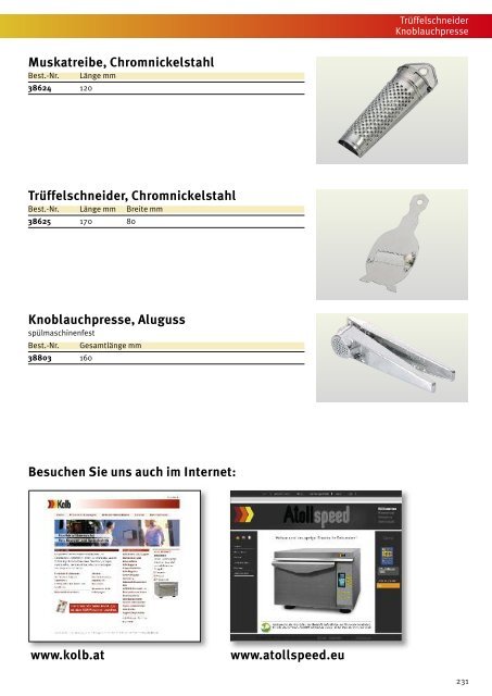 können Sie online im Katalog blättern - Kolb