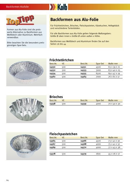 können Sie online im Katalog blättern - Kolb