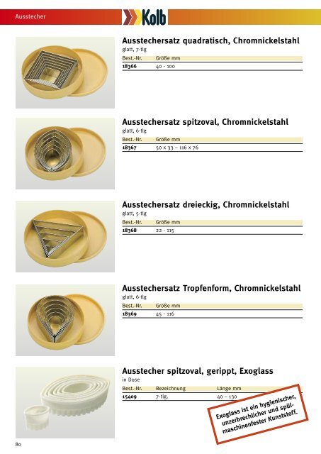 können Sie online im Katalog blättern - Kolb