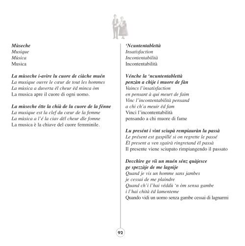 1000 Proverbi in 4 versioni - Provincia di Torino