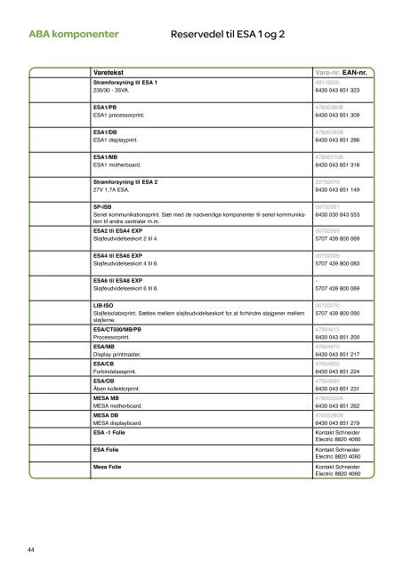 Download brochuren (pdf; 2,9MB) - Schneider Electric