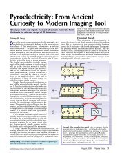 Pyroelectricity: From Ancient Curiosity to Modern Imaging Tool - SLAC