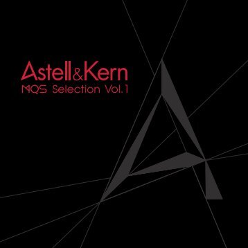 Astell&Kern MQS Selection Vol. 1 Booklet - Sound Fidelity