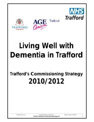 Living Well with Dementia in Trafford - NHS Trafford