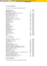 erweiterte Tabelle