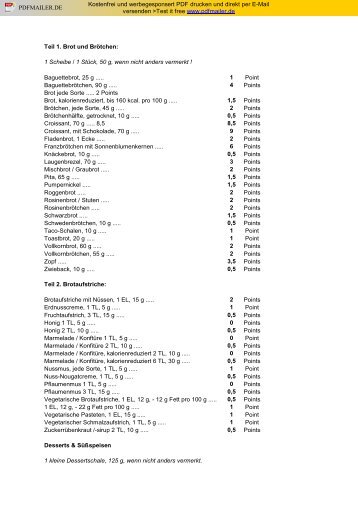 erweiterte Tabelle